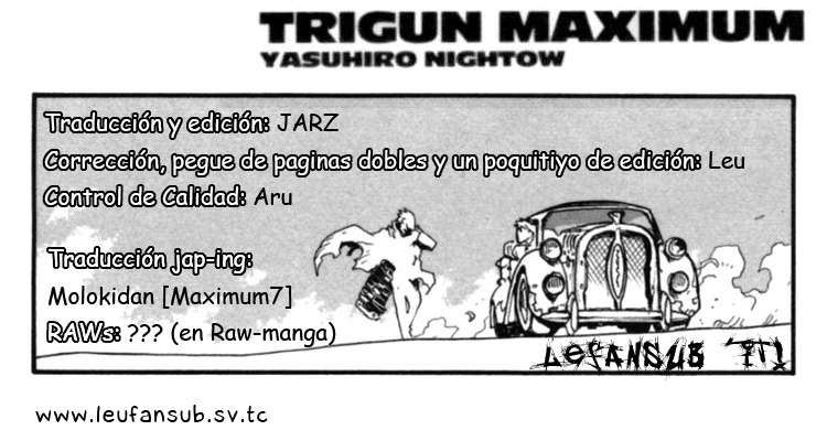Read Trigun Maximum ES Manga Online