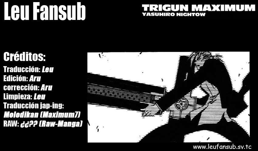 Read Trigun Maximum ES Manga Online