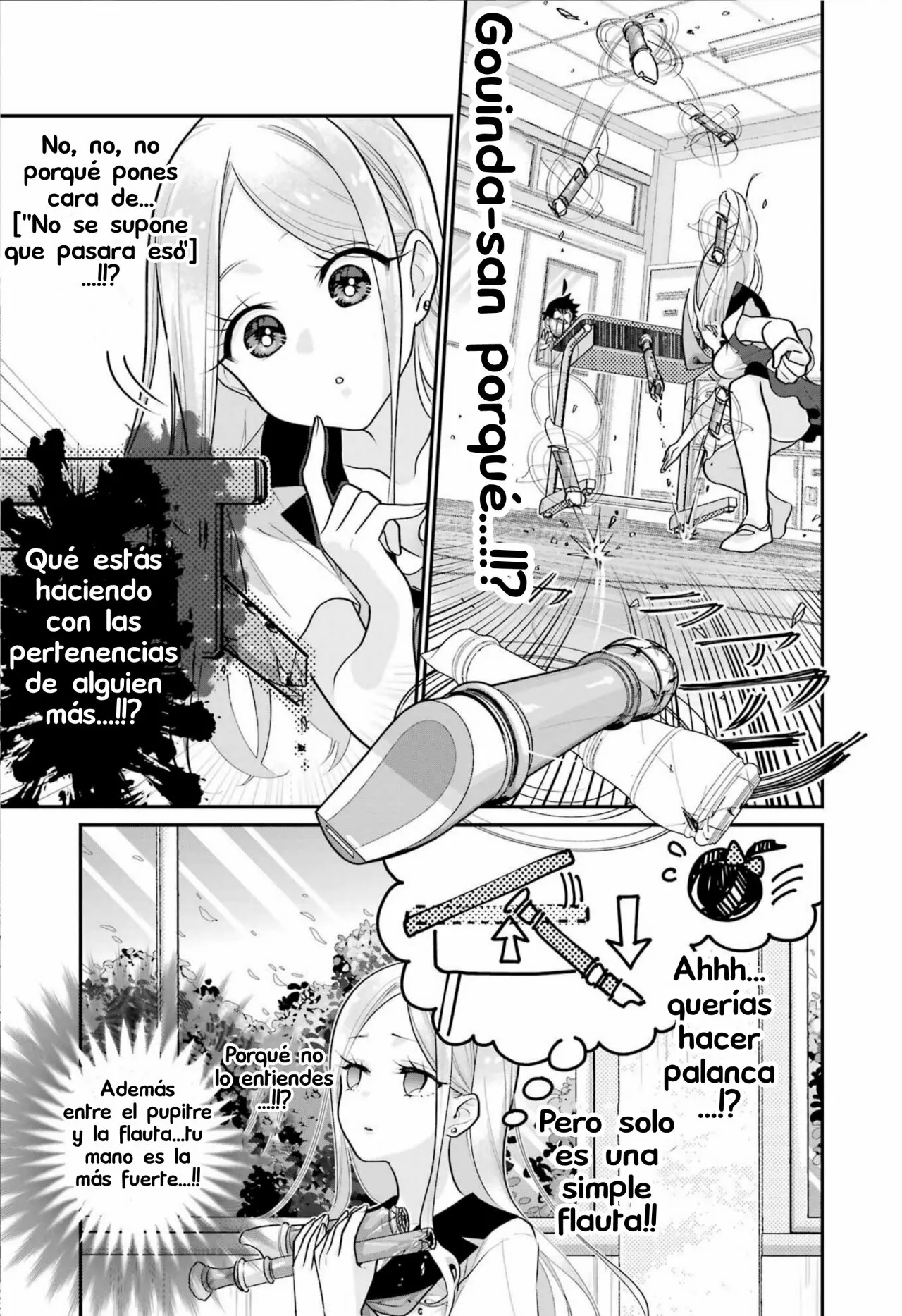 Read Ura de Yancha na Gouinda-san ES Manga Online