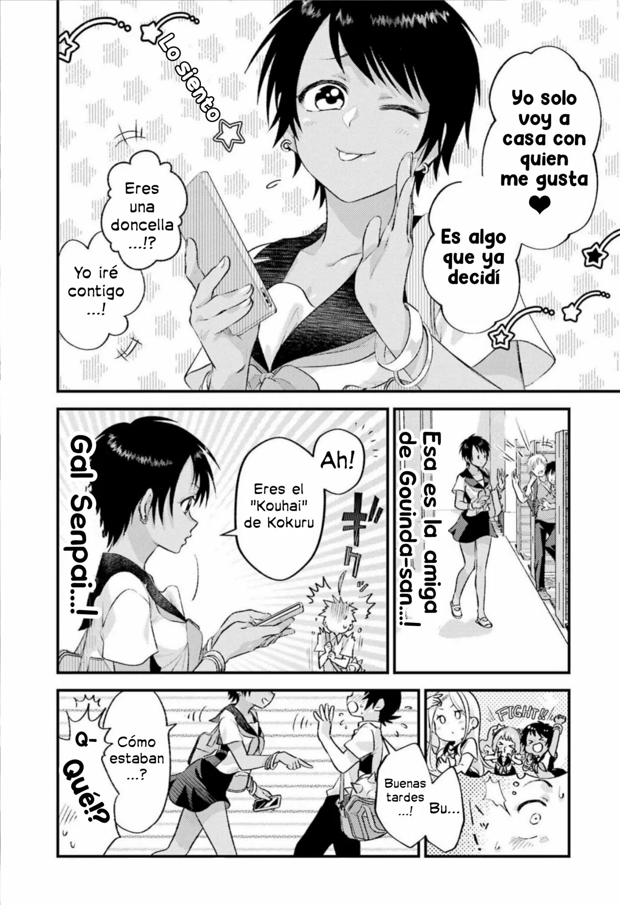 Read Ura de Yancha na Gouinda-san ES Manga Online