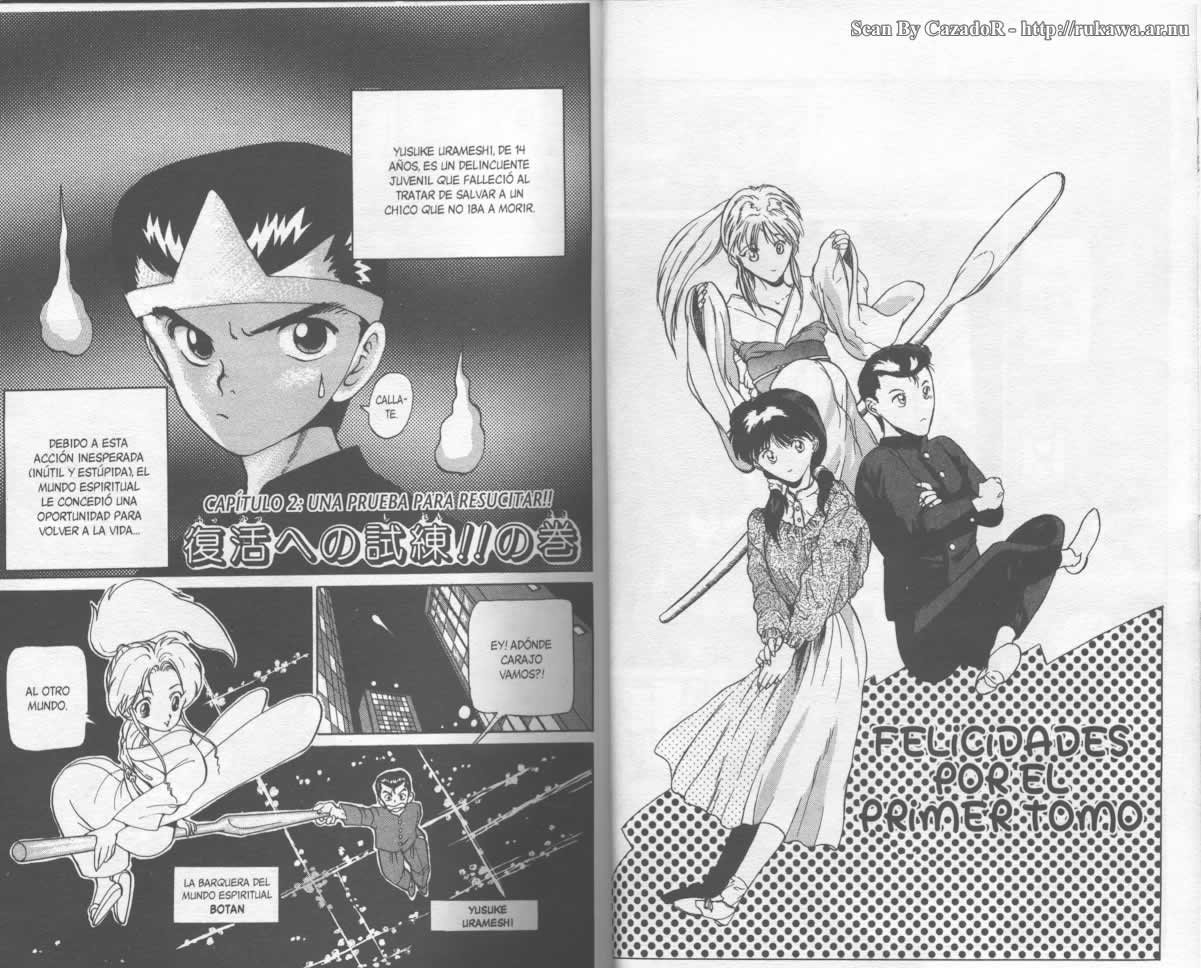Read Yu Yu Hakusho ES Manga Online