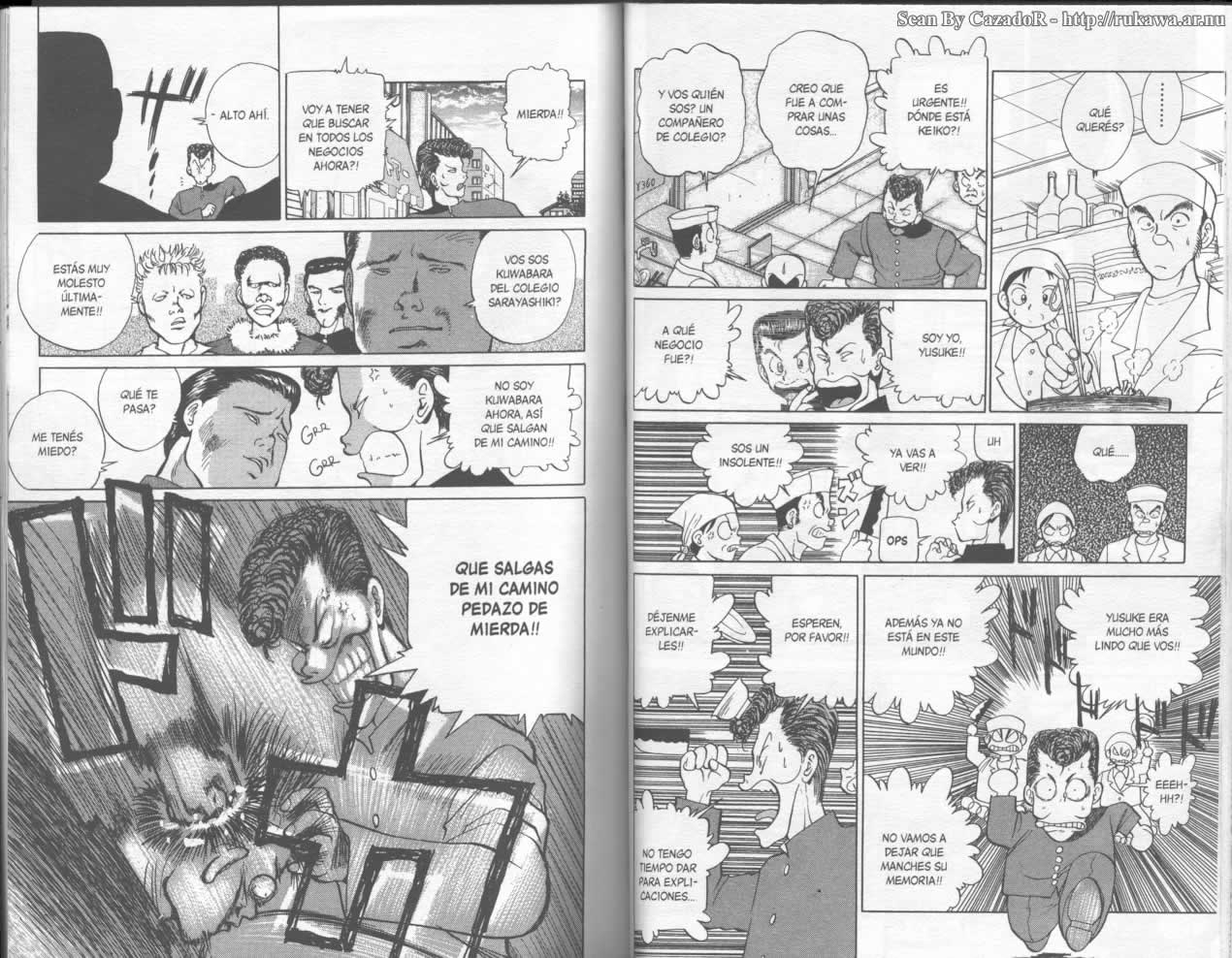 Read Yu Yu Hakusho ES Manga Online