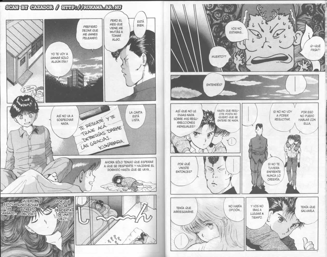 Read Yu Yu Hakusho ES Manga Online