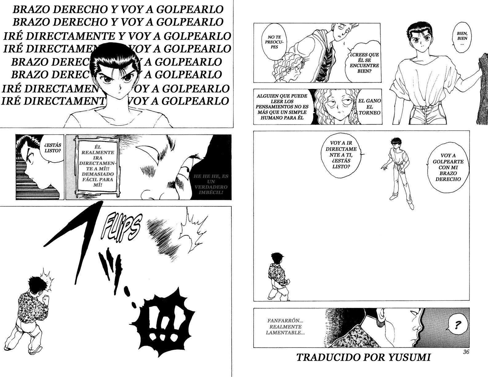 Read Yu Yu Hakusho ES Manga Online