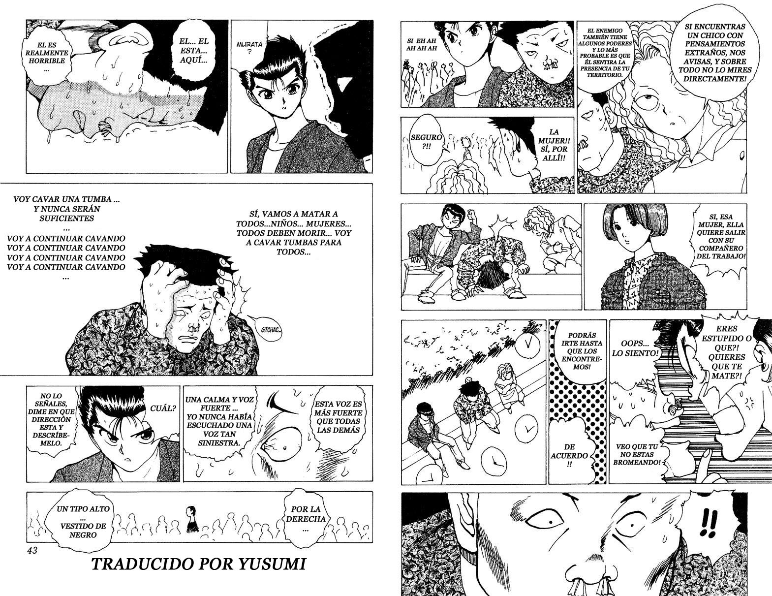 Read Yu Yu Hakusho ES Manga Online
