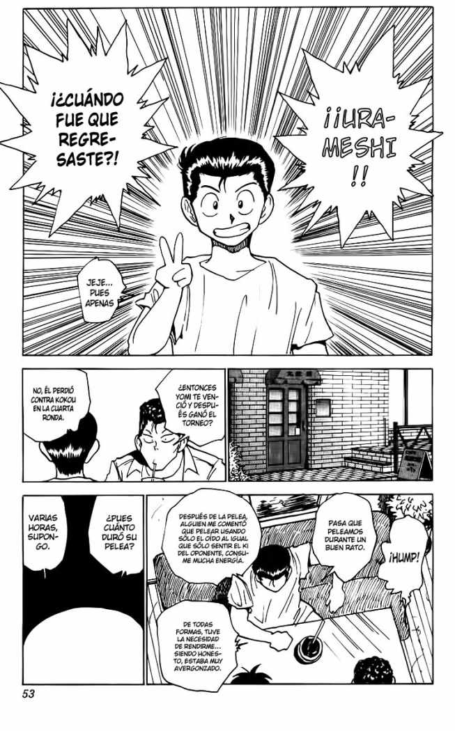 Read Yu Yu Hakusho ES Manga Online