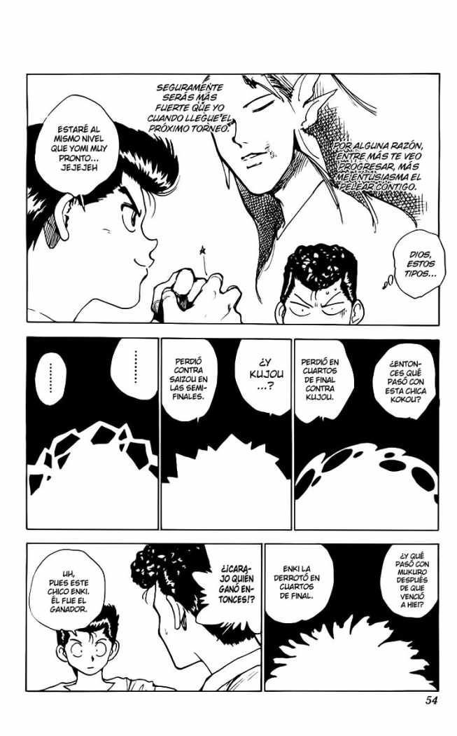 Read Yu Yu Hakusho ES Manga Online