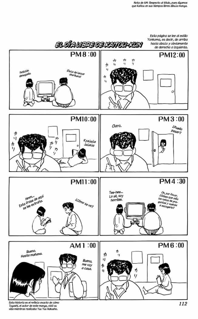 Read Yu Yu Hakusho ES Manga Online
