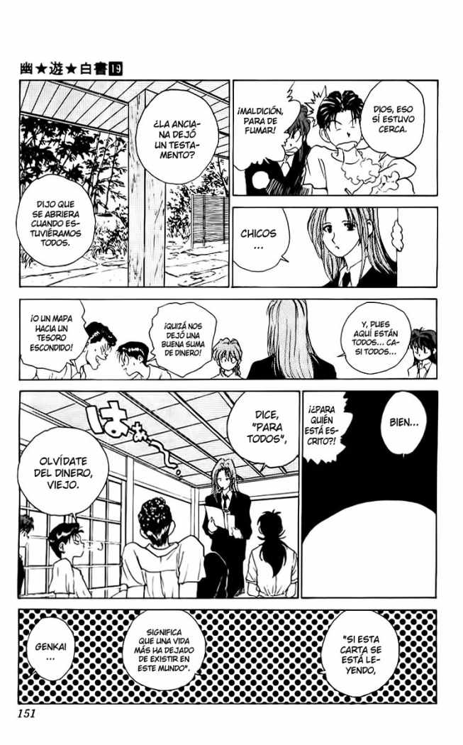 Read Yu Yu Hakusho ES Manga Online