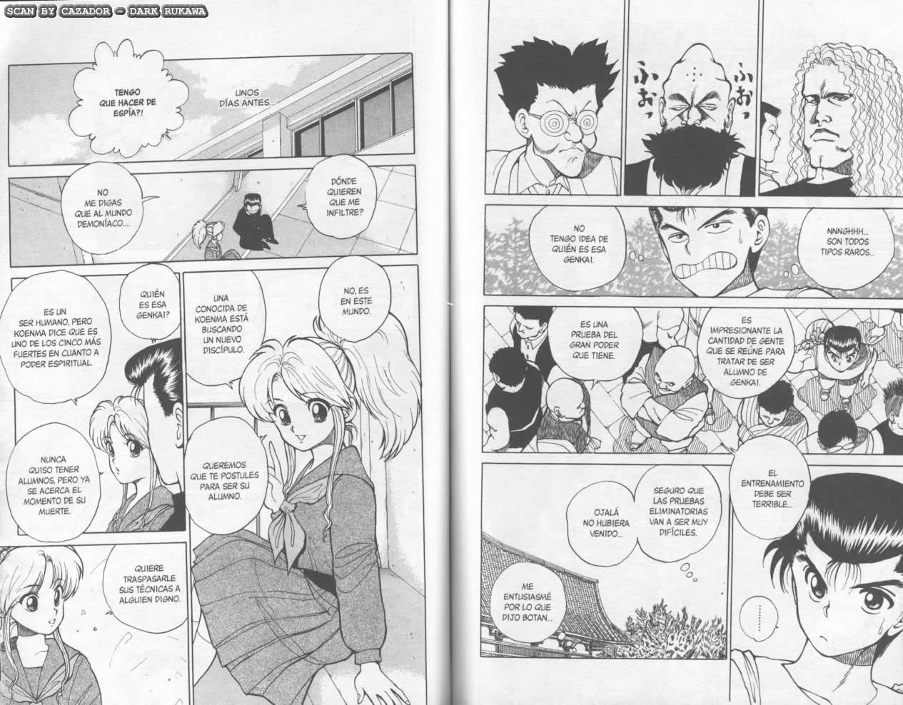 Read Yu Yu Hakusho ES Manga Online