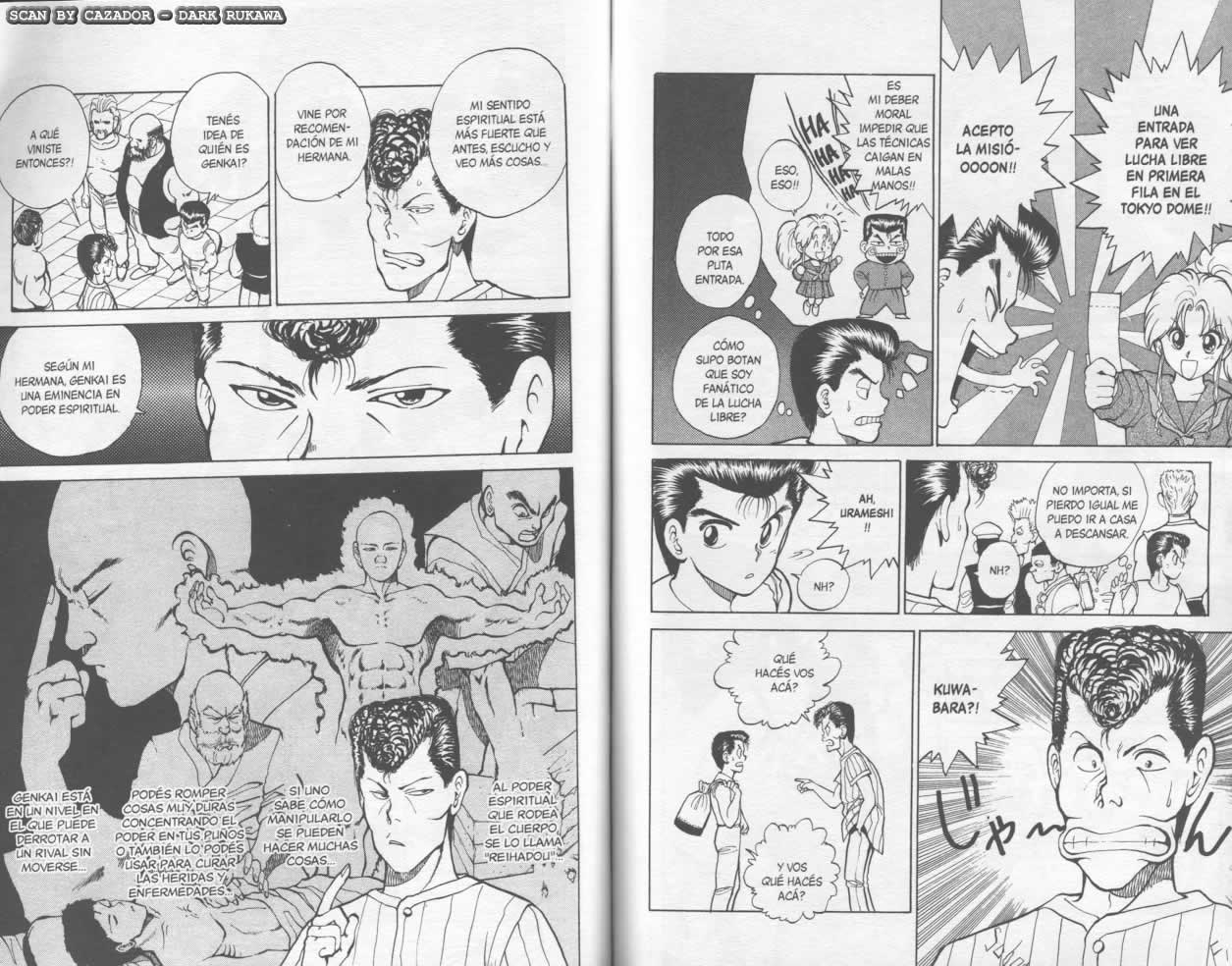 Read Yu Yu Hakusho ES Manga Online