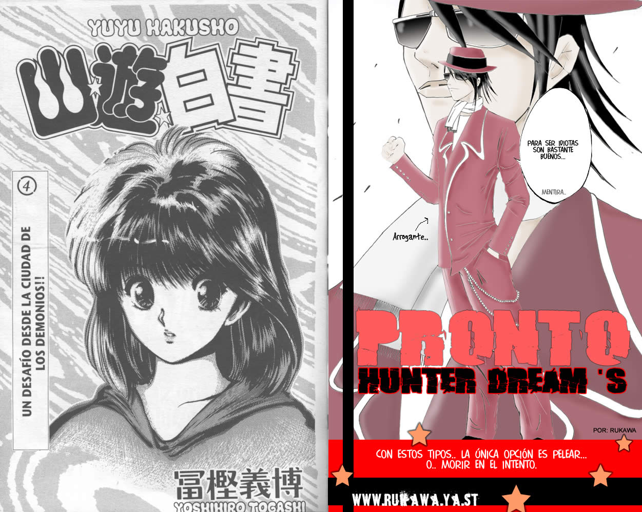 Read Yu Yu Hakusho ES Manga Online