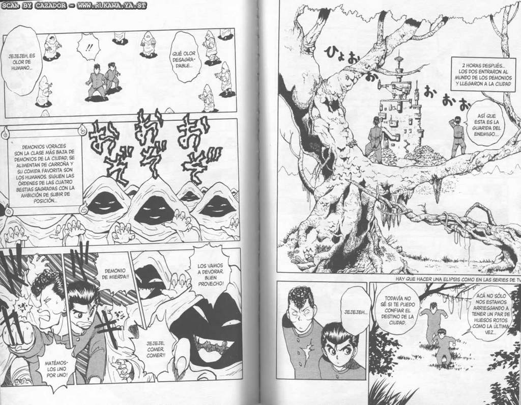 Read Yu Yu Hakusho ES Manga Online