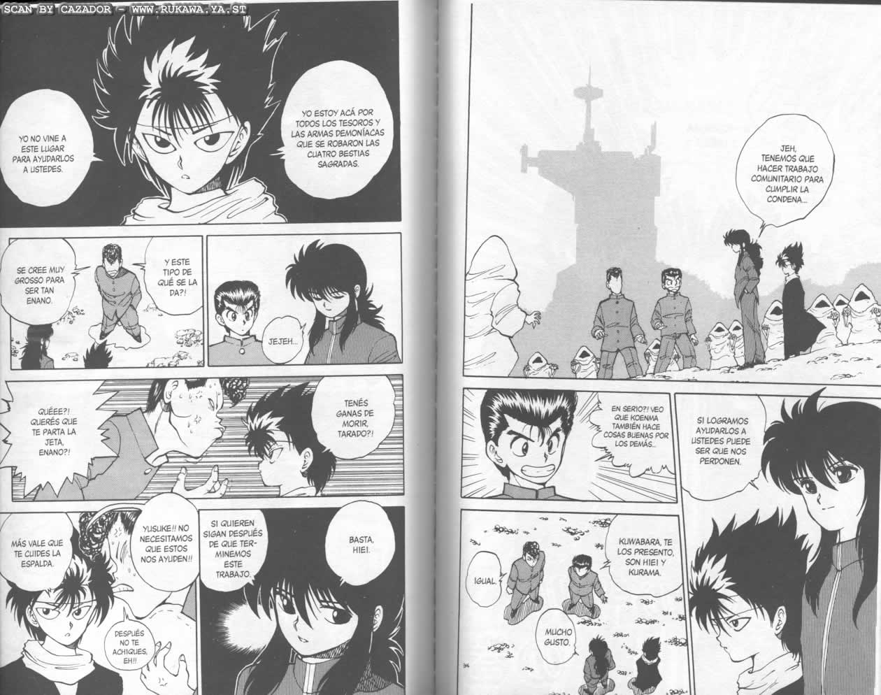 Read Yu Yu Hakusho ES Manga Online