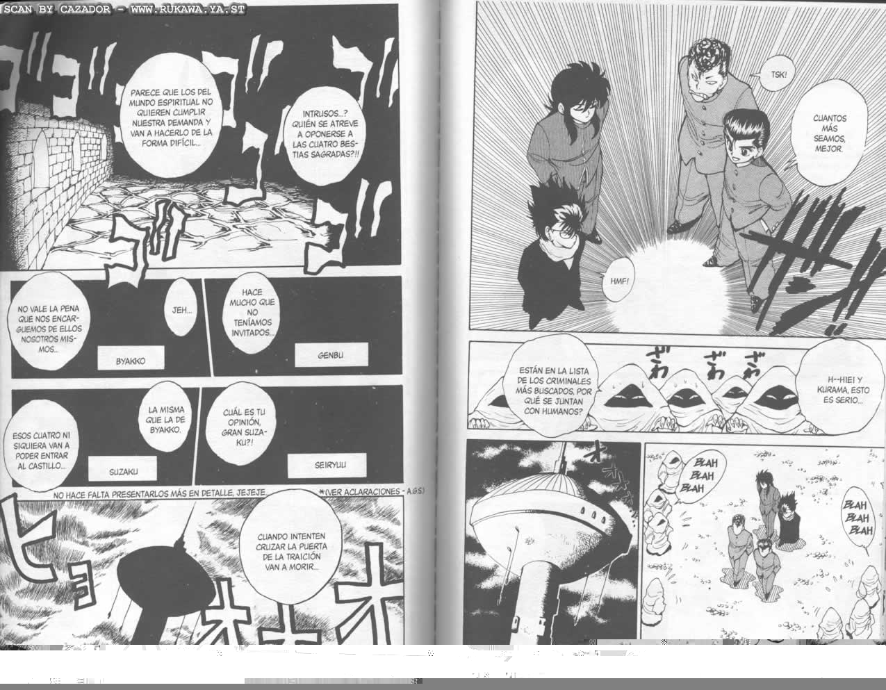 Read Yu Yu Hakusho ES Manga Online