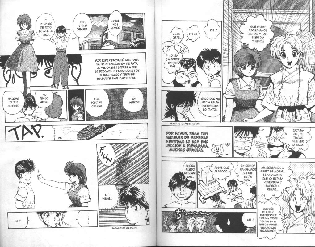 Read Yu Yu Hakusho ES Manga Online