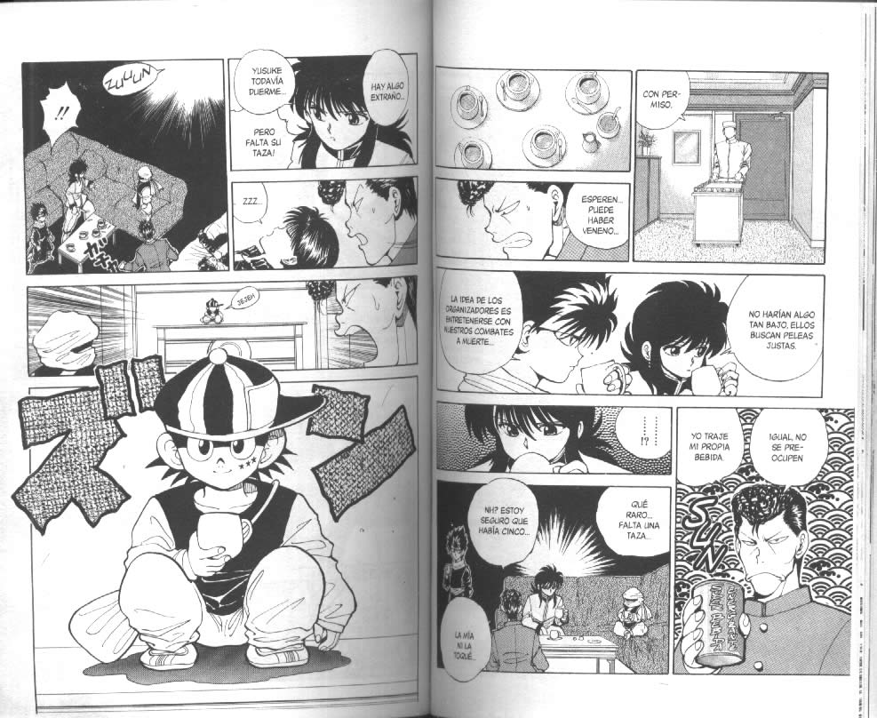 Read Yu Yu Hakusho ES Manga Online