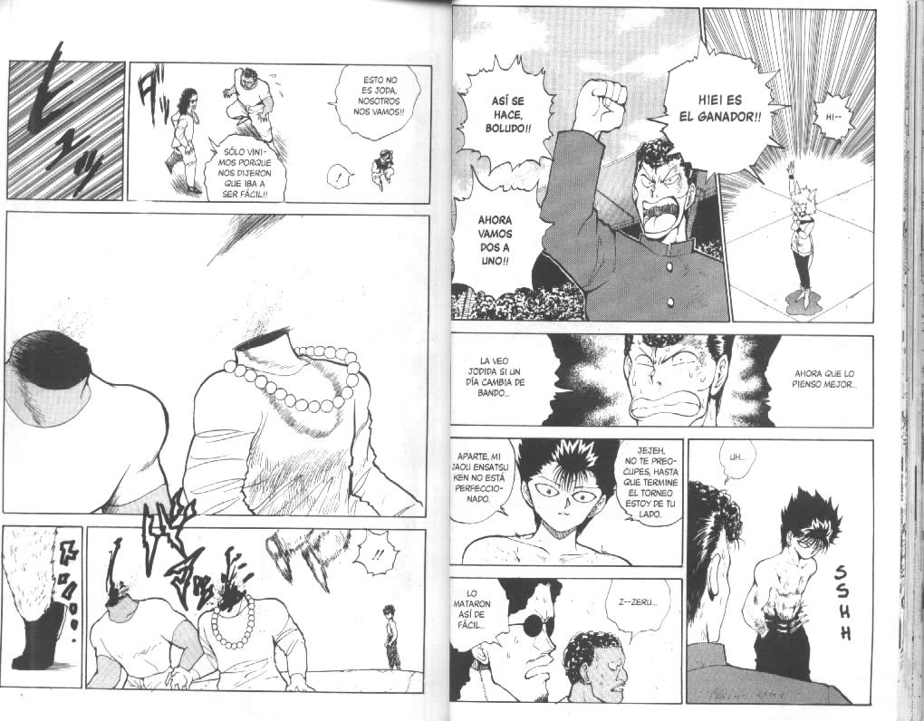 Read Yu Yu Hakusho ES Manga Online