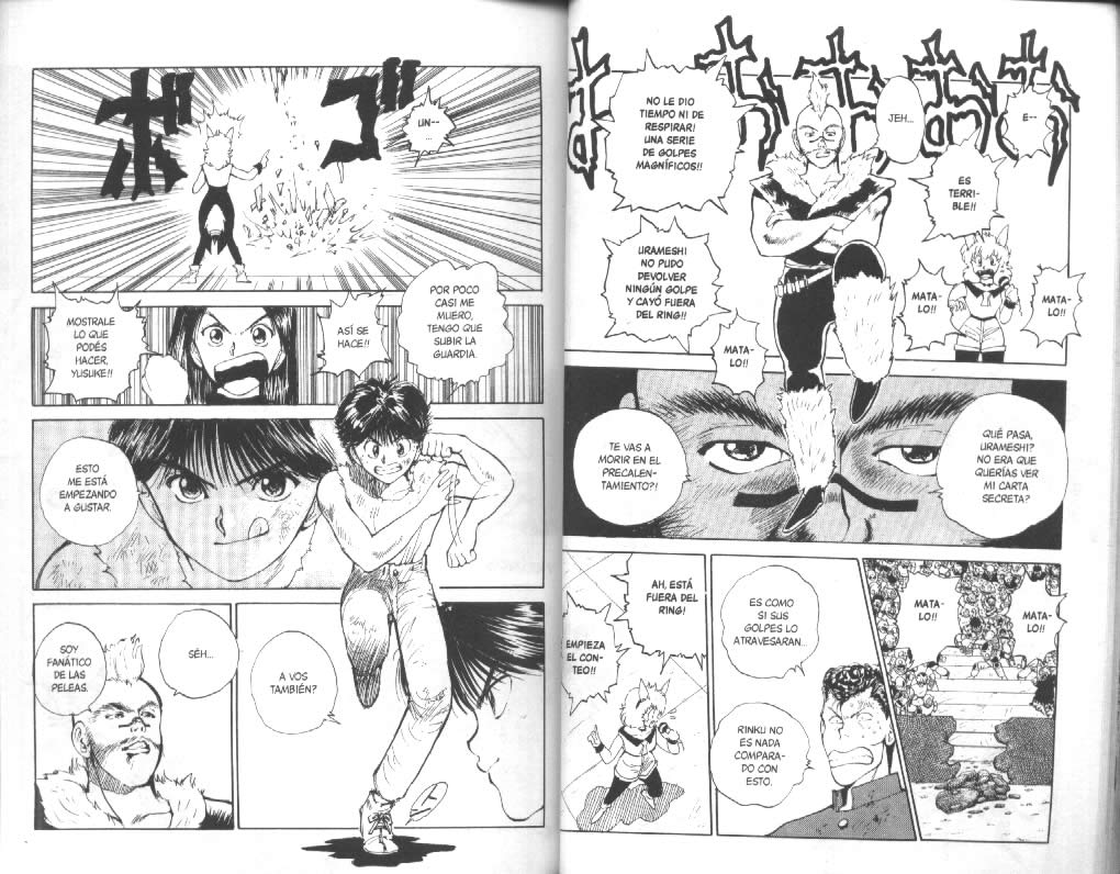 Read Yu Yu Hakusho ES Manga Online
