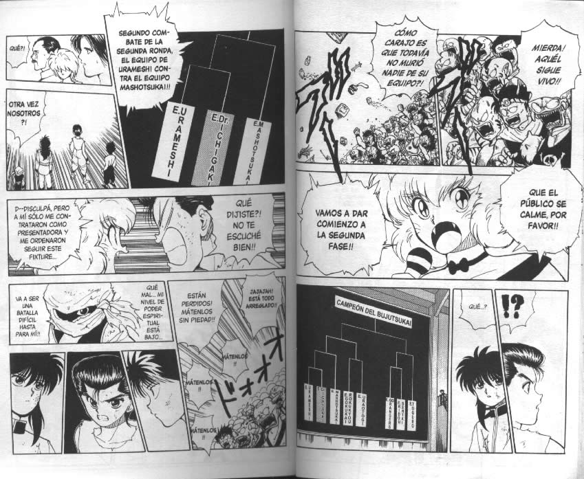 Read Yu Yu Hakusho ES Manga Online