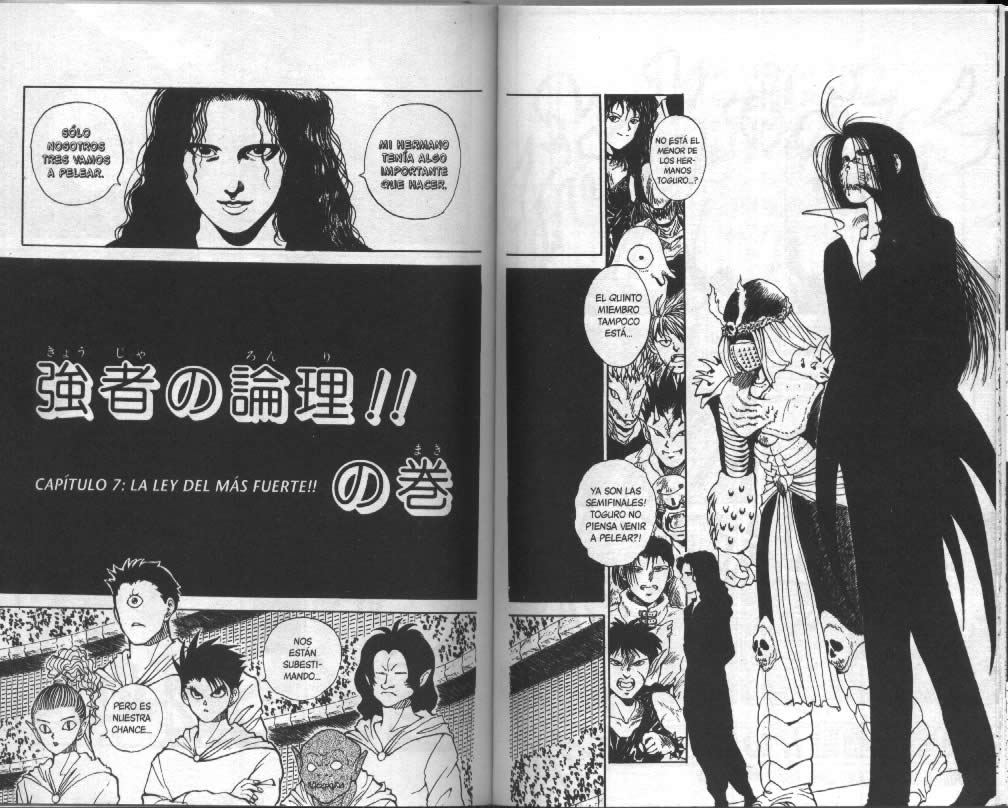 Read Yu Yu Hakusho ES Manga Online