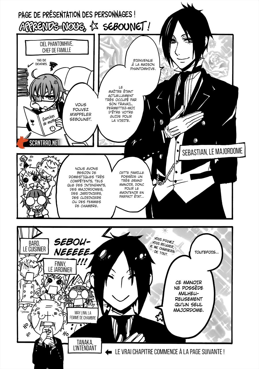 Read Black Butler FR Manga Online