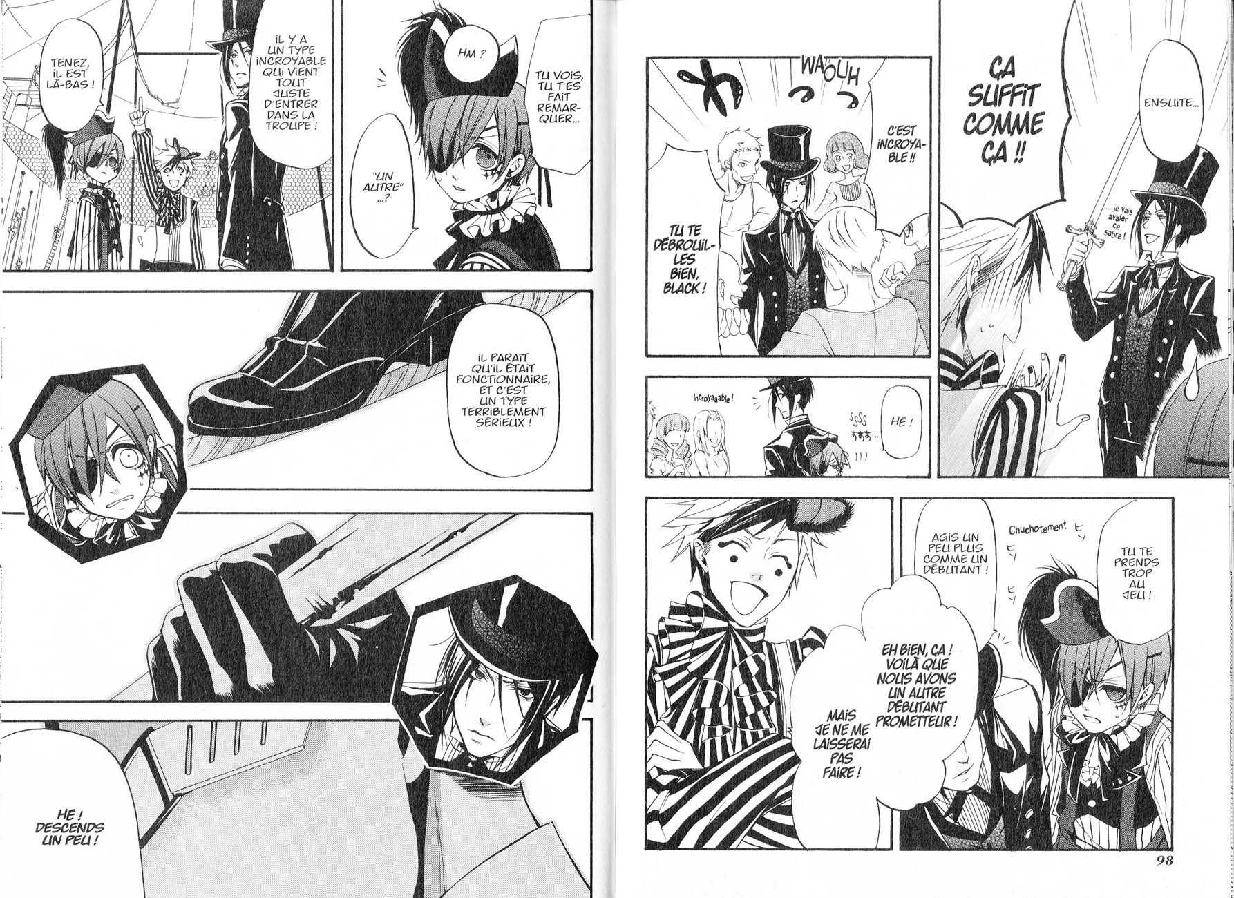 Read Black Butler FR Manga Online