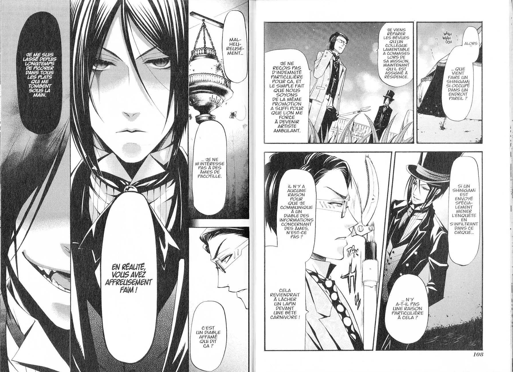 Read Black Butler FR Manga Online