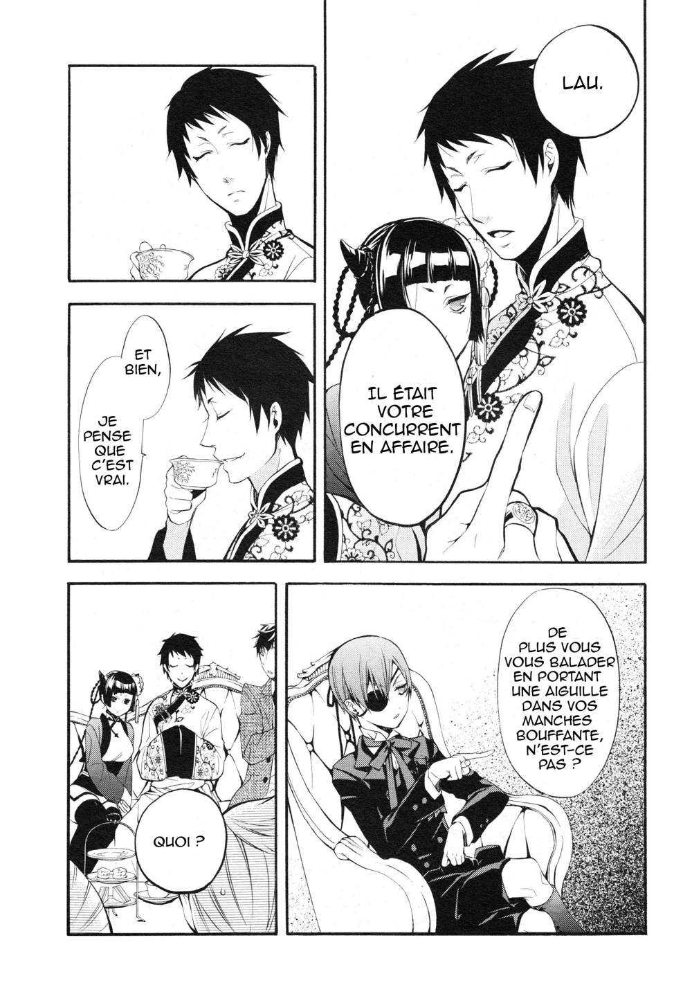 Read Black Butler FR Manga Online