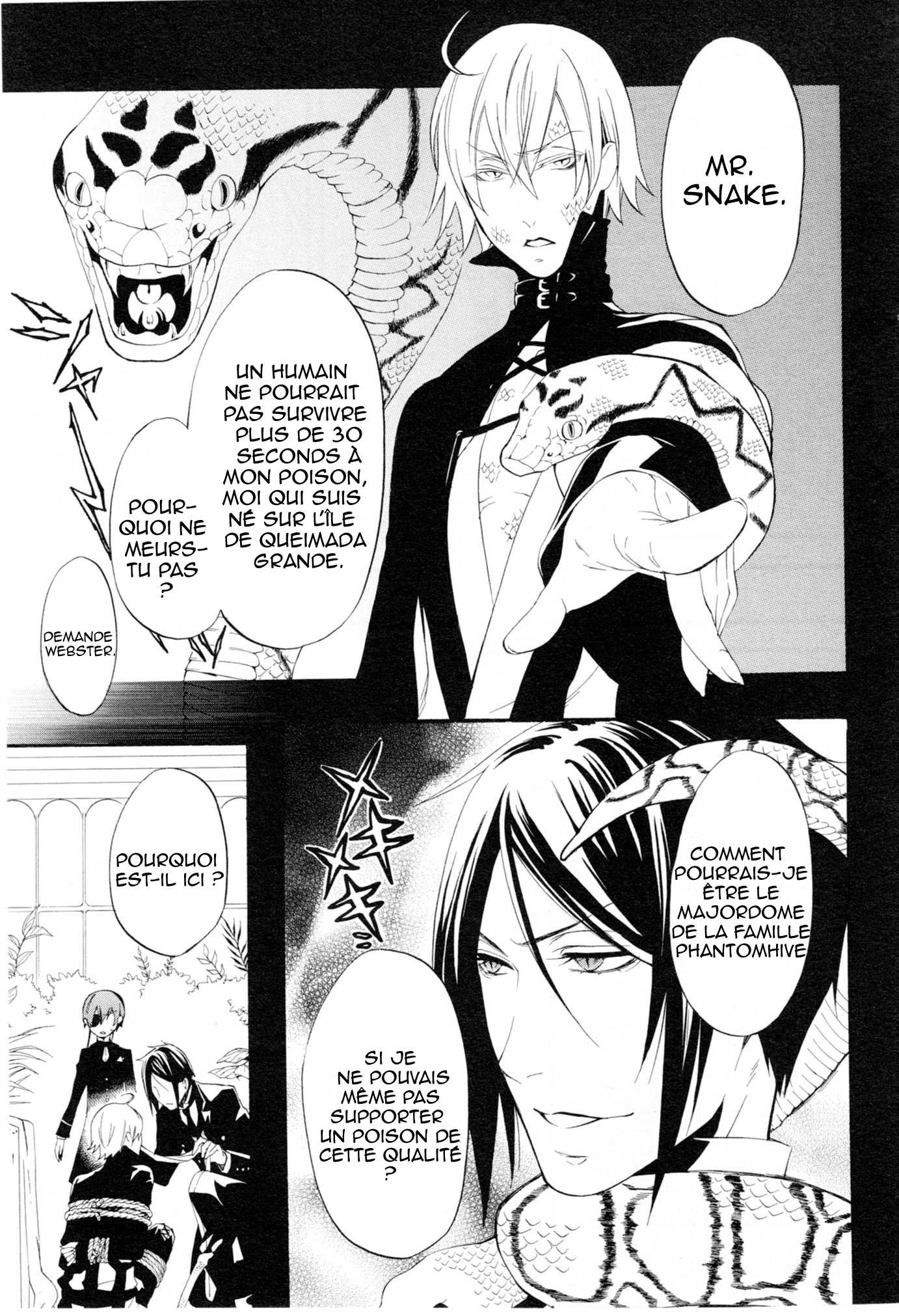 Read Black Butler FR Manga Online