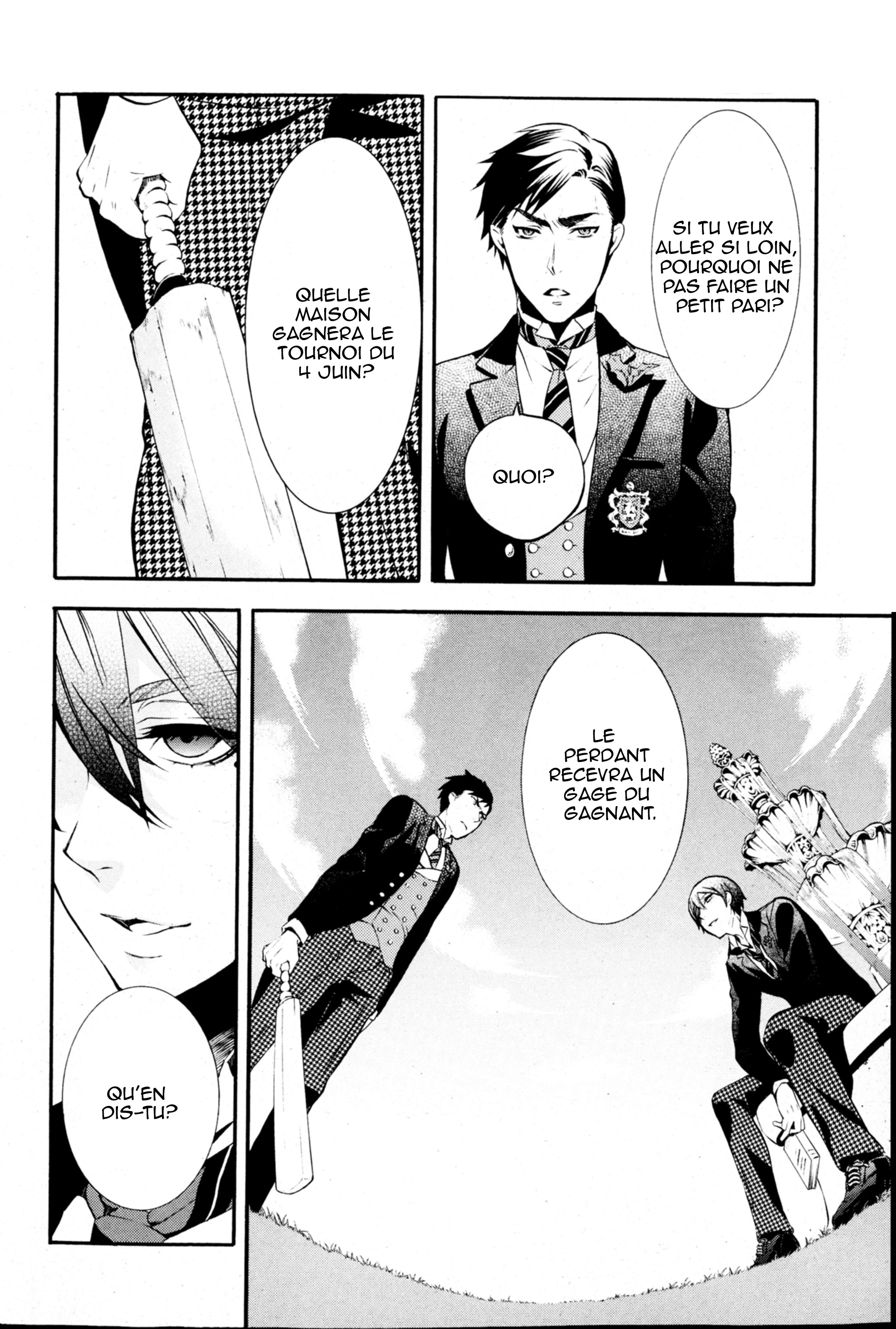 Read Black Butler FR Manga Online