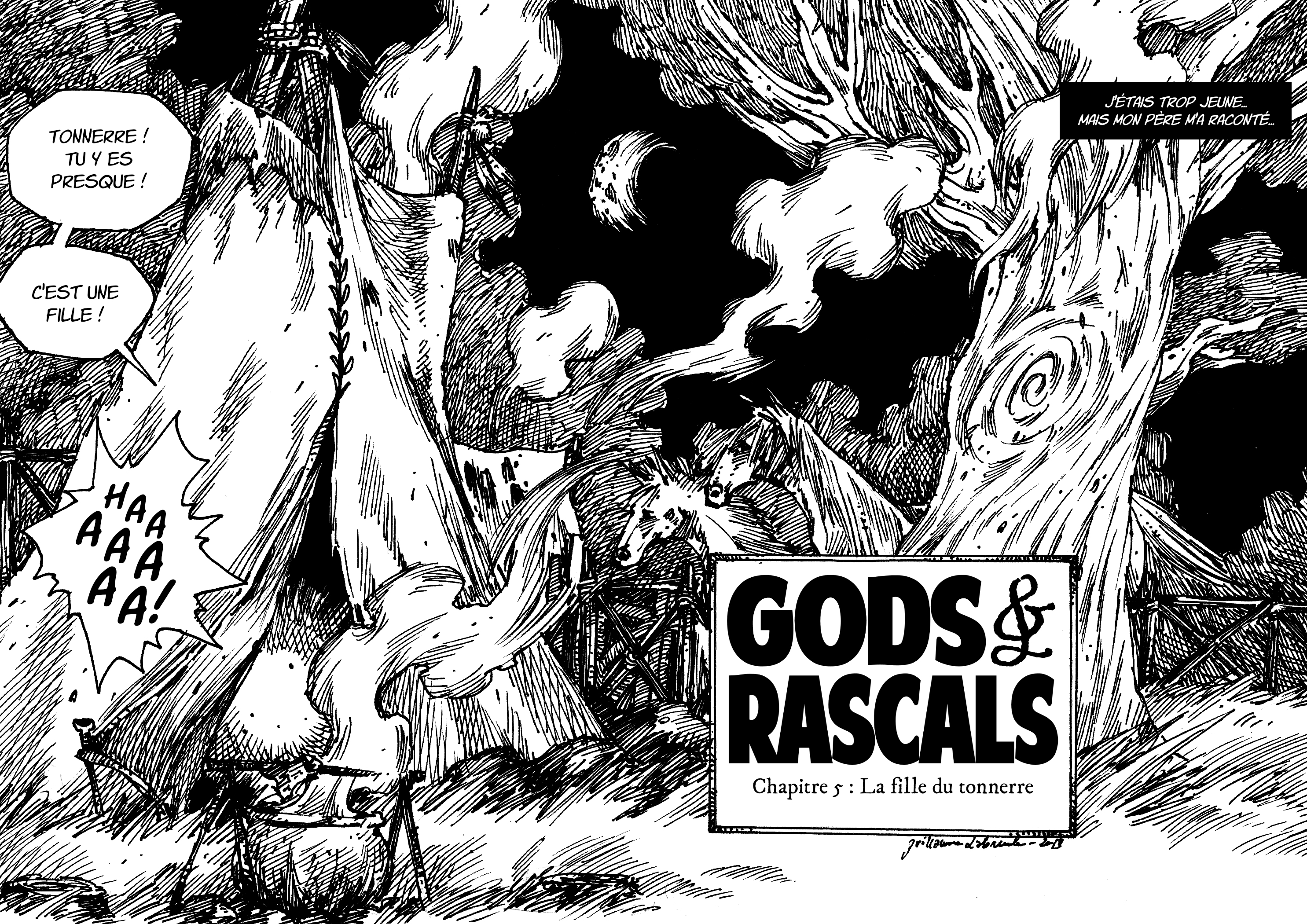 Read GODS and RASCALS FR Manga Online