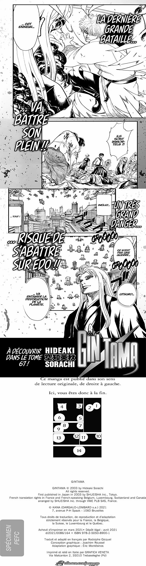 Read Gintama FR Manga Online