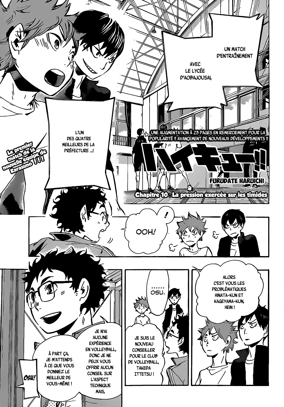 Read Haikyuu FR Manga Online