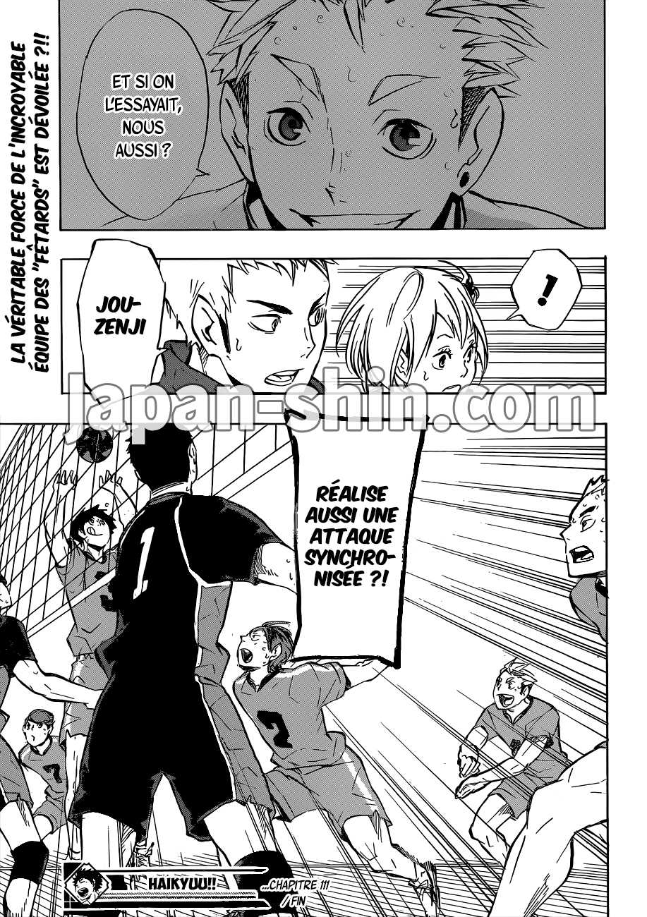 Read Haikyuu FR Manga Online