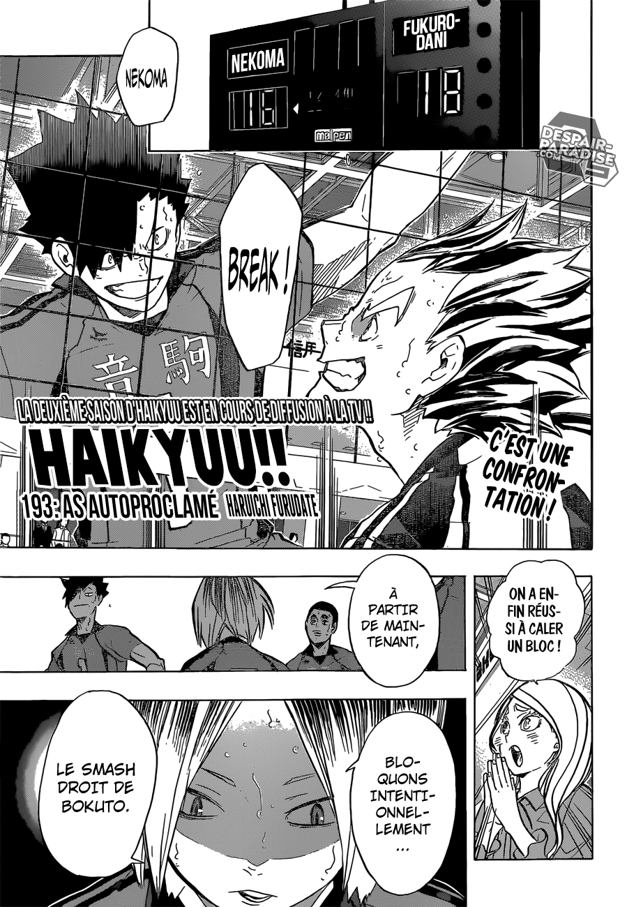 Read Haikyuu FR Manga Online