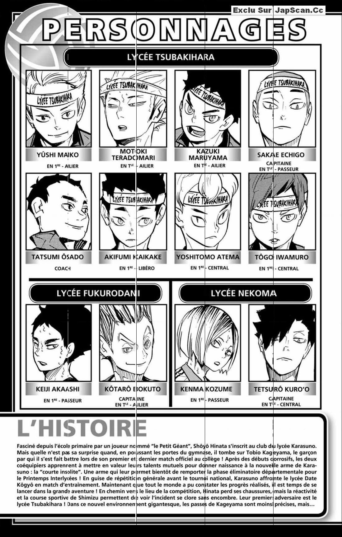 Read Haikyuu FR Manga Online