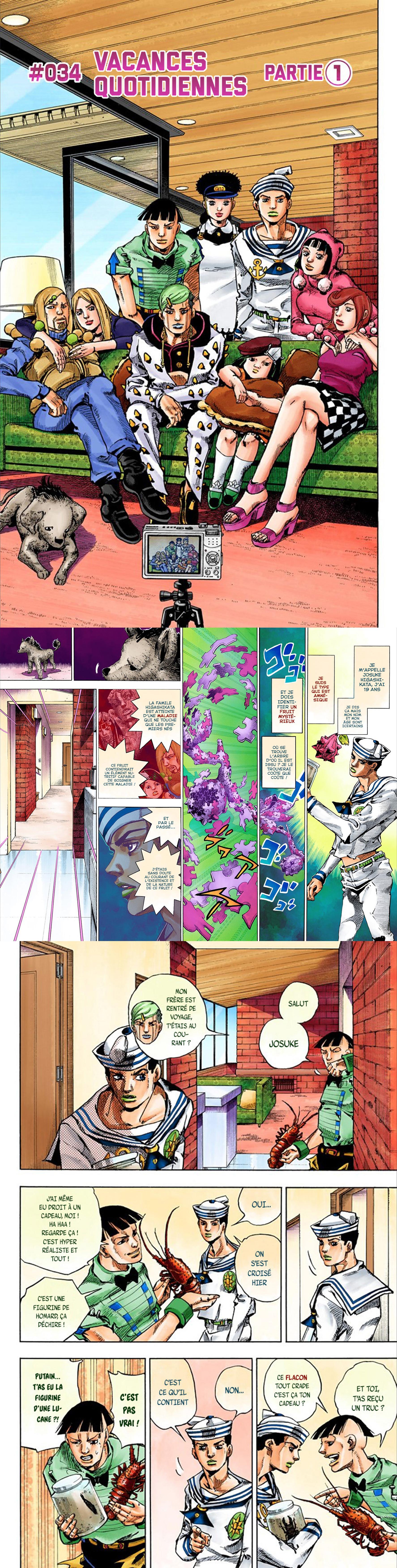Read JoJo's Bizarre Adventure FR Manga Online