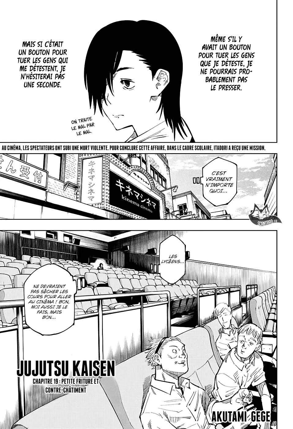 Read Jujutsu Kaisen FR Manga Online