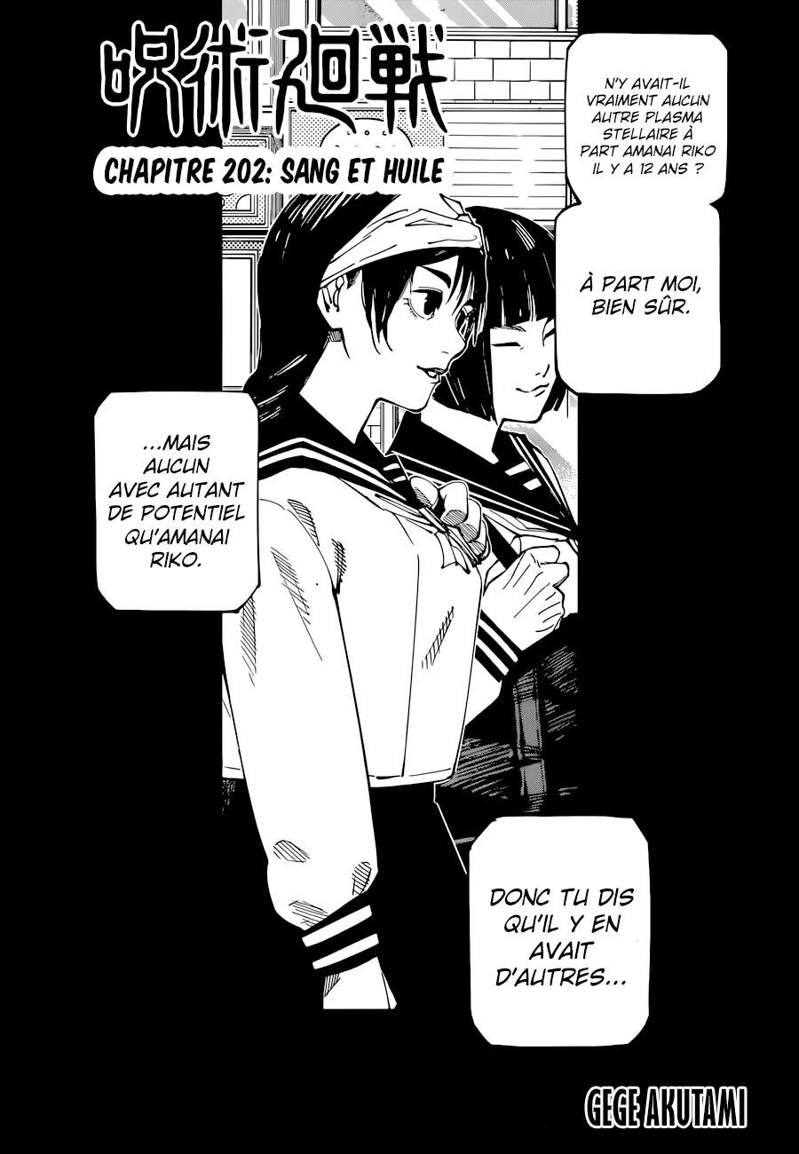 Read Jujutsu Kaisen FR Manga Online