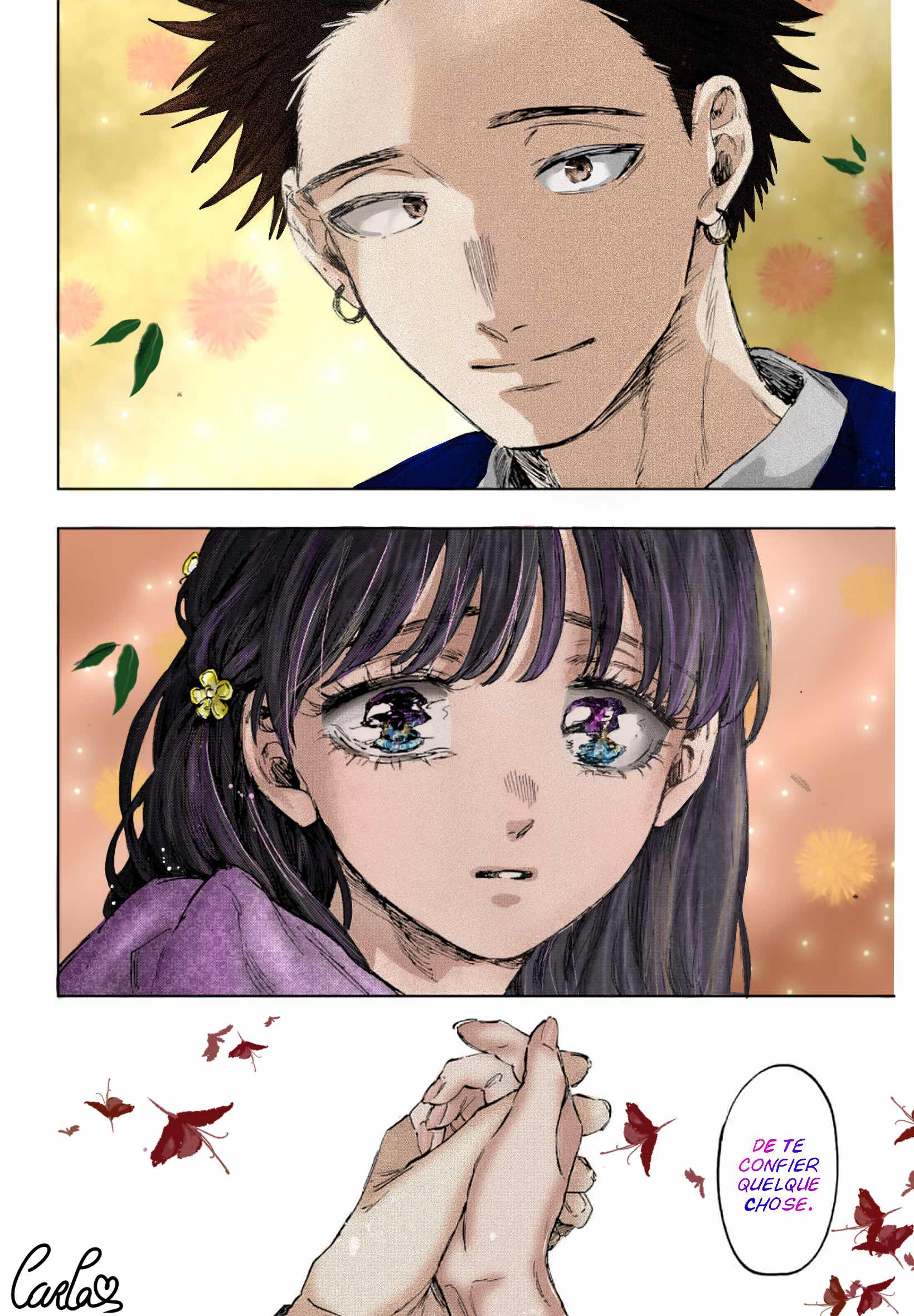 Read Kaoru Hana wa Rin to Saku FR Manga Online