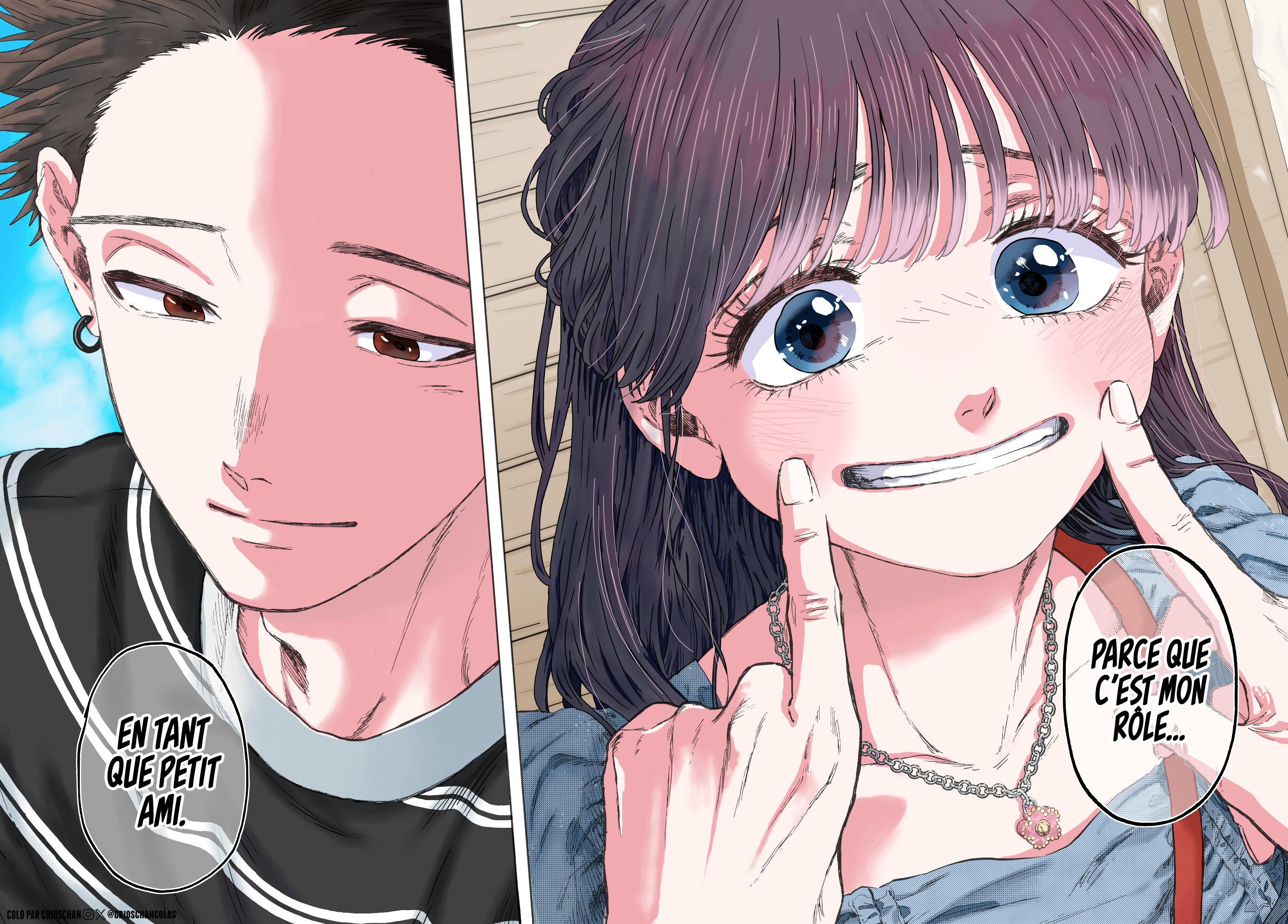 Read Kaoru Hana wa Rin to Saku FR Manga Online
