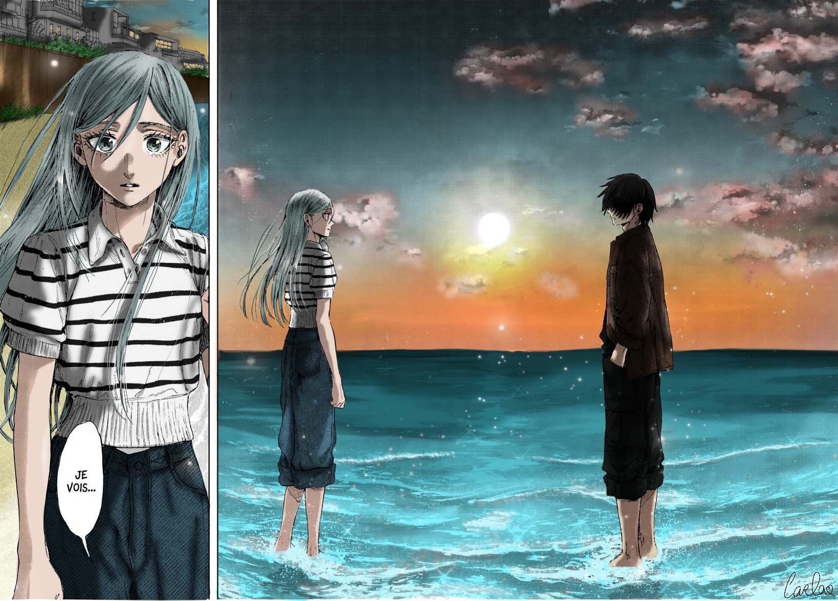Read Kaoru Hana wa Rin to Saku FR Manga Online