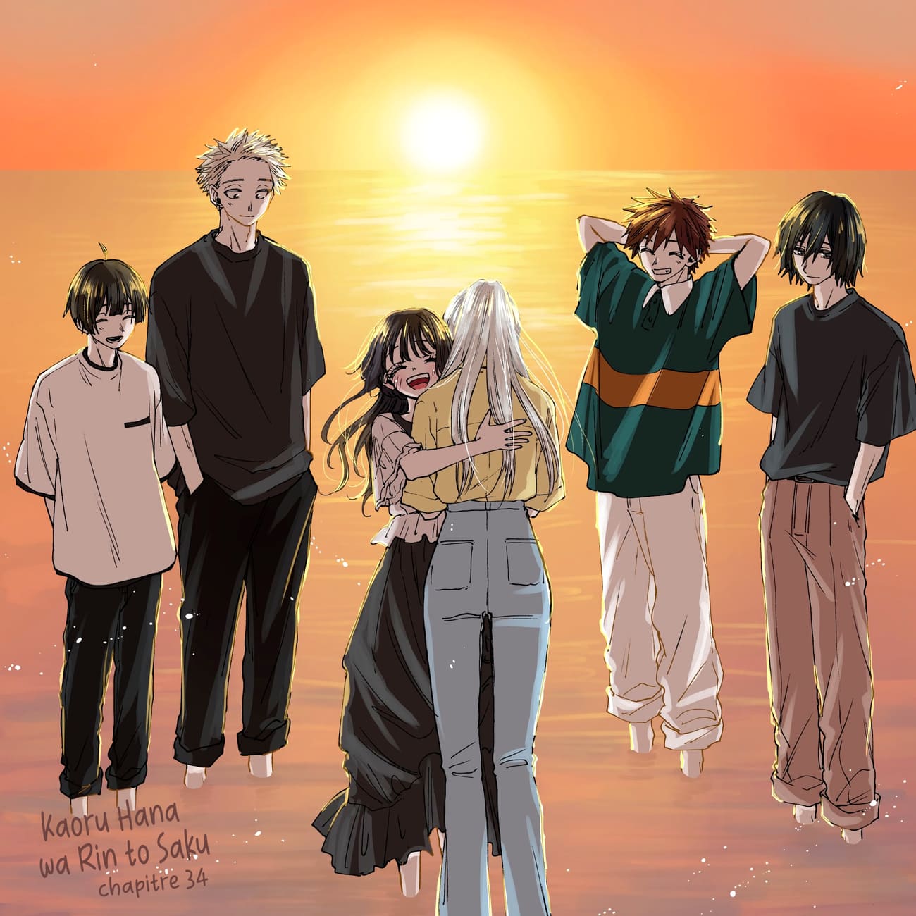 Read Kaoru Hana wa Rin to Saku FR Manga Online