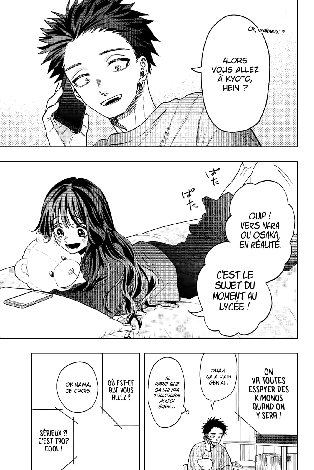 Read Kaoru Hana wa Rin to Saku FR Manga Online