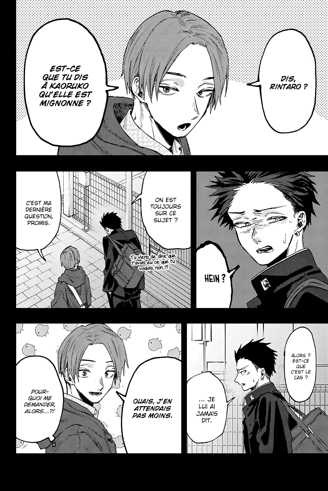 Read Kaoru Hana wa Rin to Saku FR Manga Online