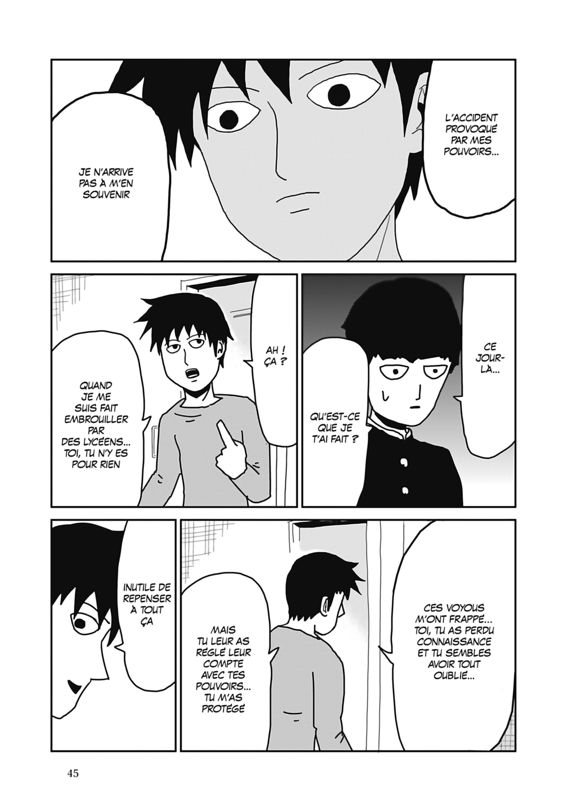 Read Mob Psycho 100 FR Manga Online