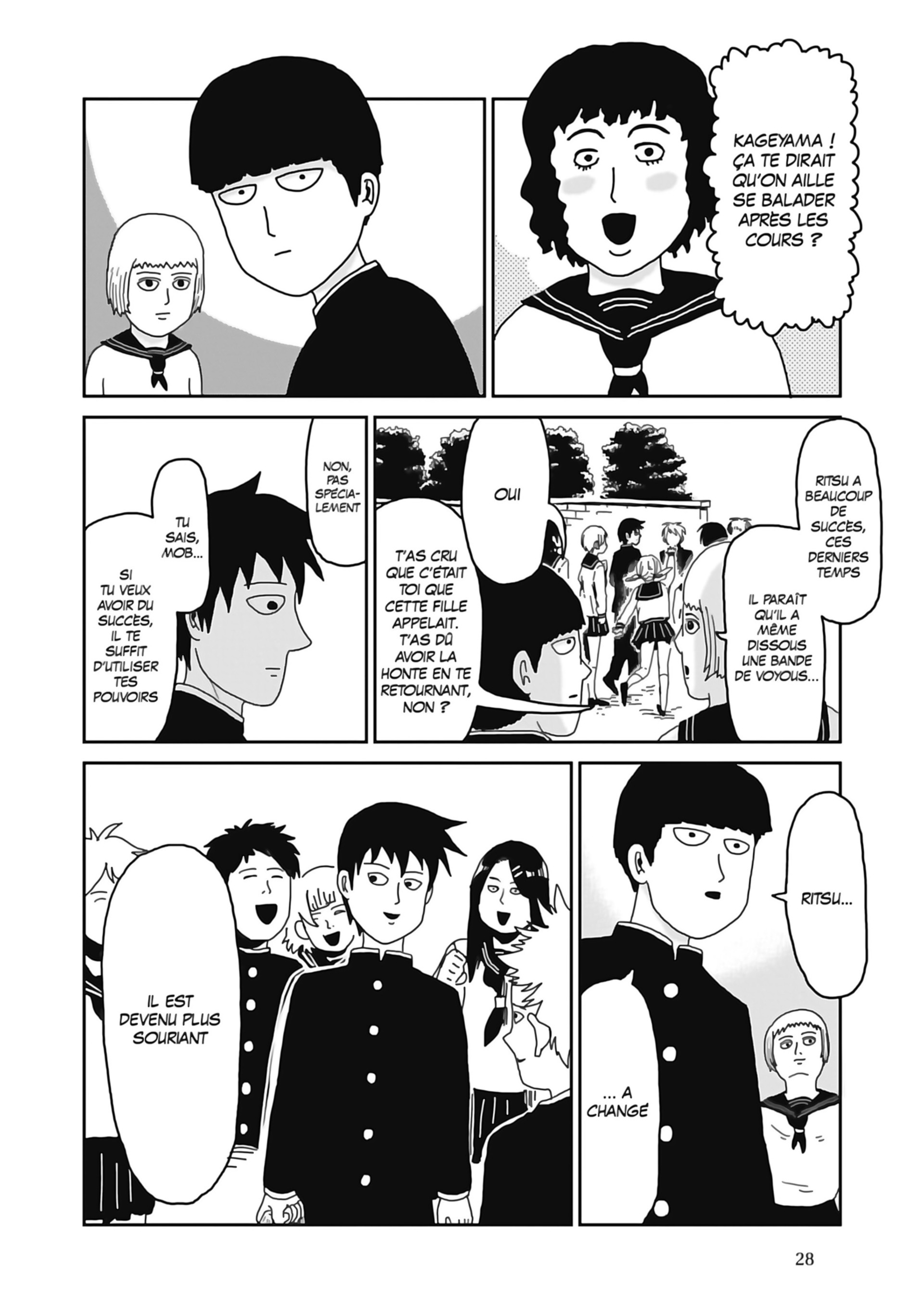 Read Mob Psycho 100 FR Manga Online