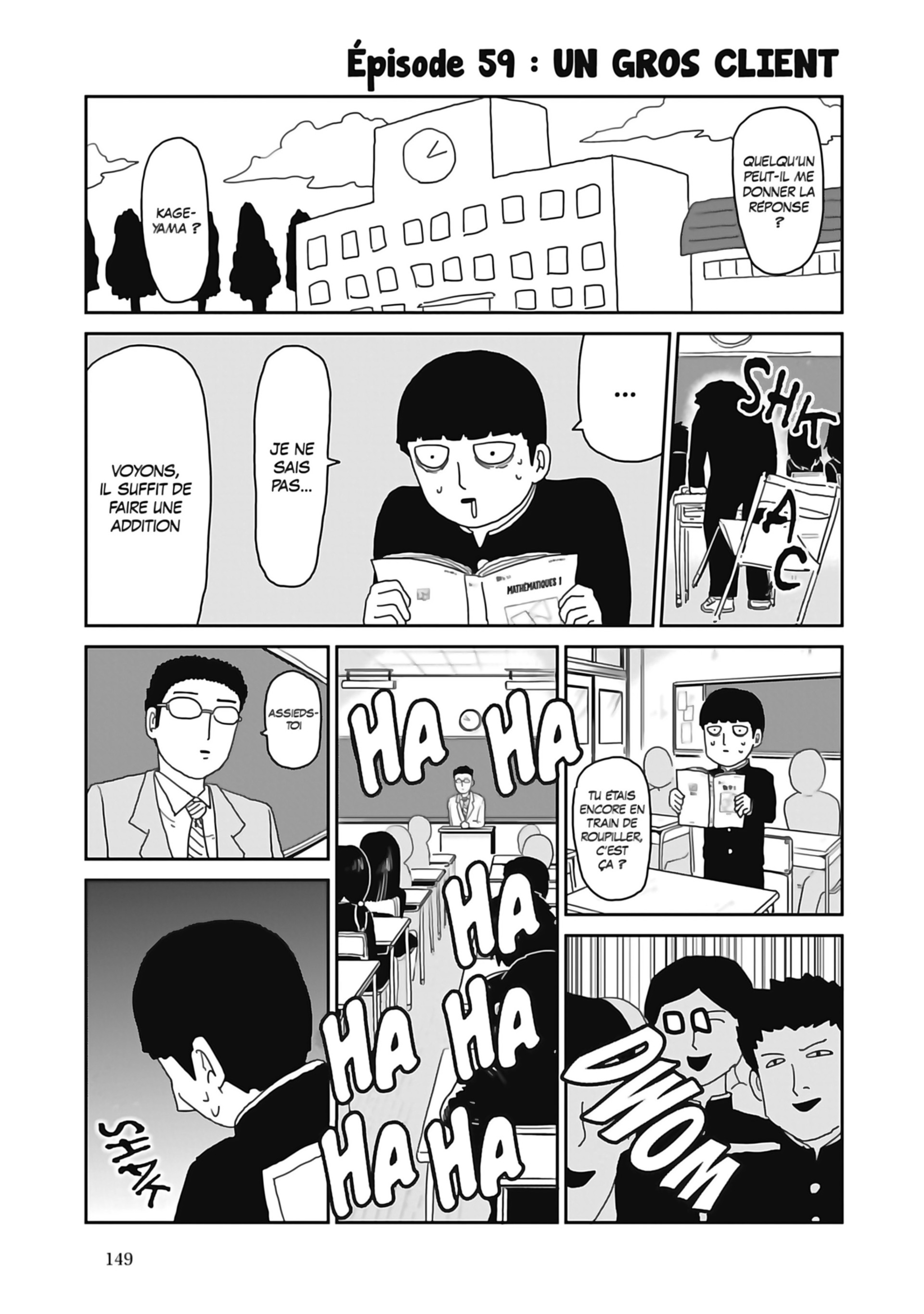 Read Mob Psycho 100 FR Manga Online