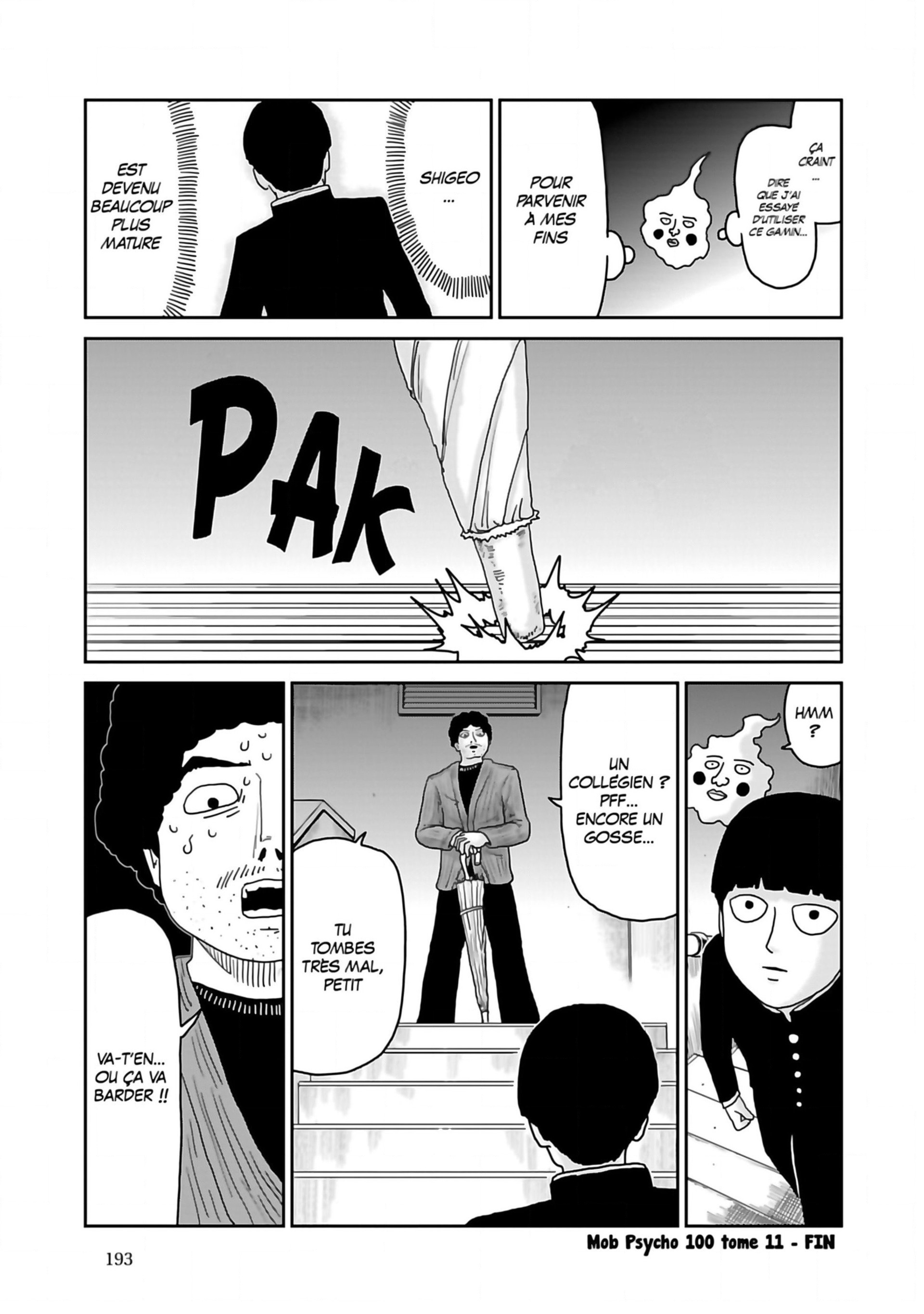 Read Mob Psycho 100 FR Manga Online